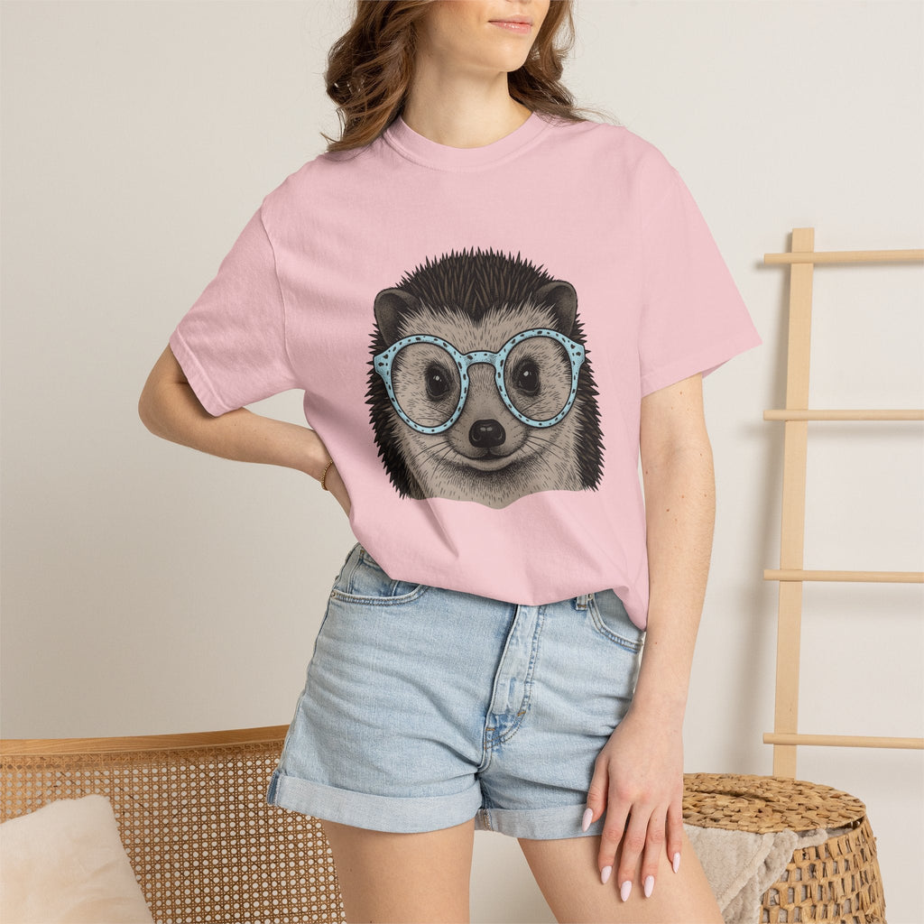 Hedgehog Face Shirt Easter Pets Unisex Gift Line Art Tee product image 12