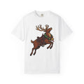 Elk Saddle Shirt Christmas Pets Unisex Gift Animated Tee Saddle Blanket T-Shirt