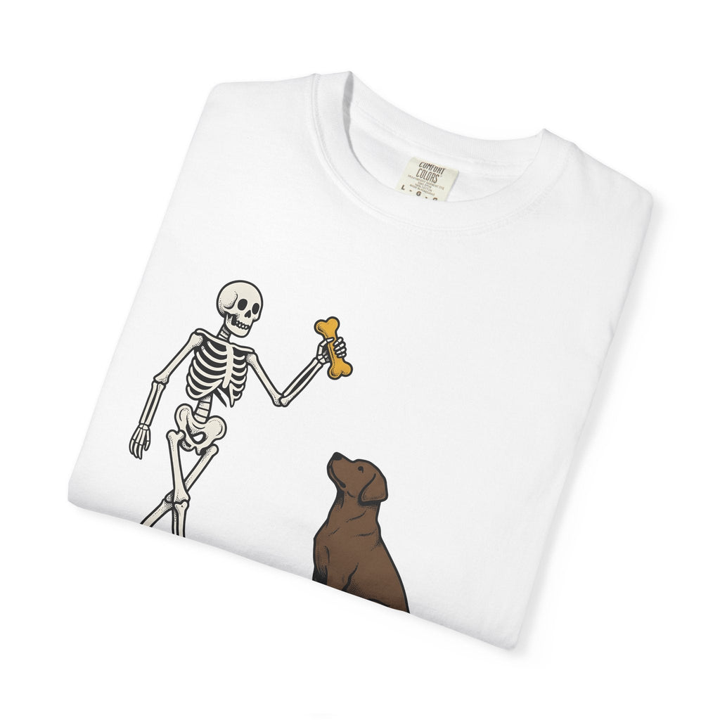 Bony Dog Shirt Scary Unisex Gift Animated Tee Hound T-Shirt product image 5