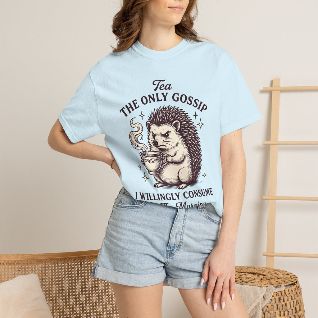 Hedgehog Cup Shirt Cute Wildlife Unisex Gift Sketch Tee Mug T-Shirt Adorable Fan