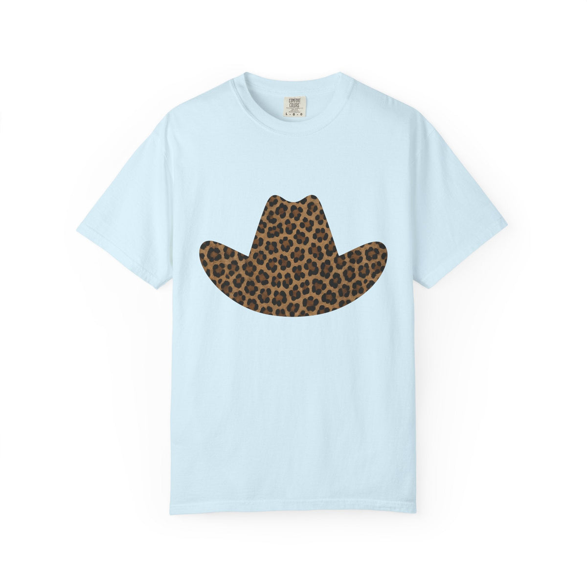 Spotted Cowboy Hat Shirt Animal Print Rustic Unisex Gift Graphic Tee Cowboy Hat