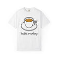 Espresso Cup Shirt Coffee Gourmet Unisex Gift Caricature Tee Coffee Mug T-Shirt