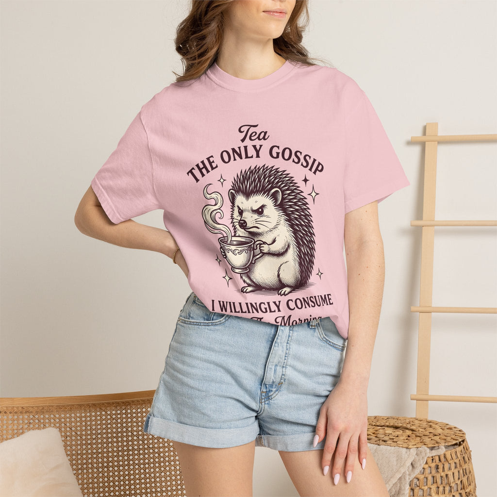 Hedgehog Cup Shirt Cute Wildlife Unisex Gift Sketch Tee Mug T-Shirt Adorable Fan