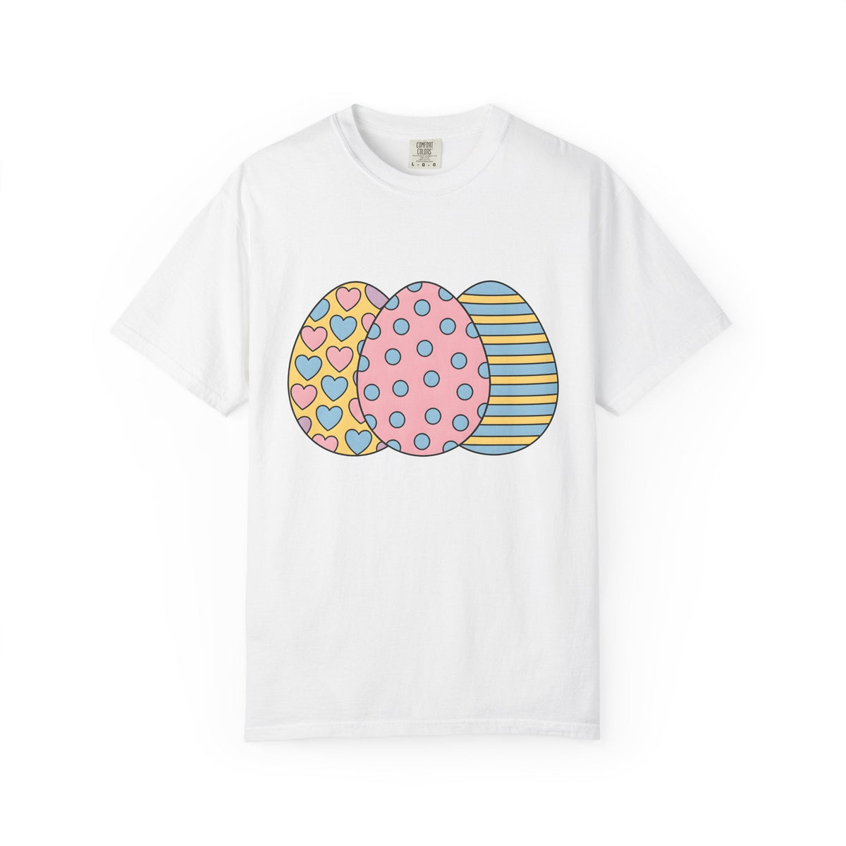 Easter Eggs Shirt Holiday Unisex Gift Cute Tee Egg T-Shirt product image 1