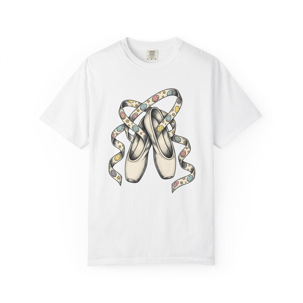 Ballet Flats Shirt Easter Recital Unisex Gift Cartoon Tee Dance Shoes T-Shirt
