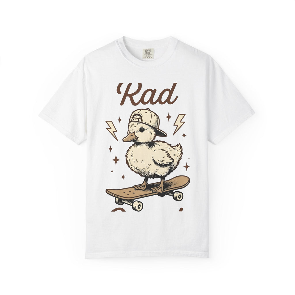 Duck Skateboard Shirt Easter Animal Unisex Gift Hand Drawn product image 1