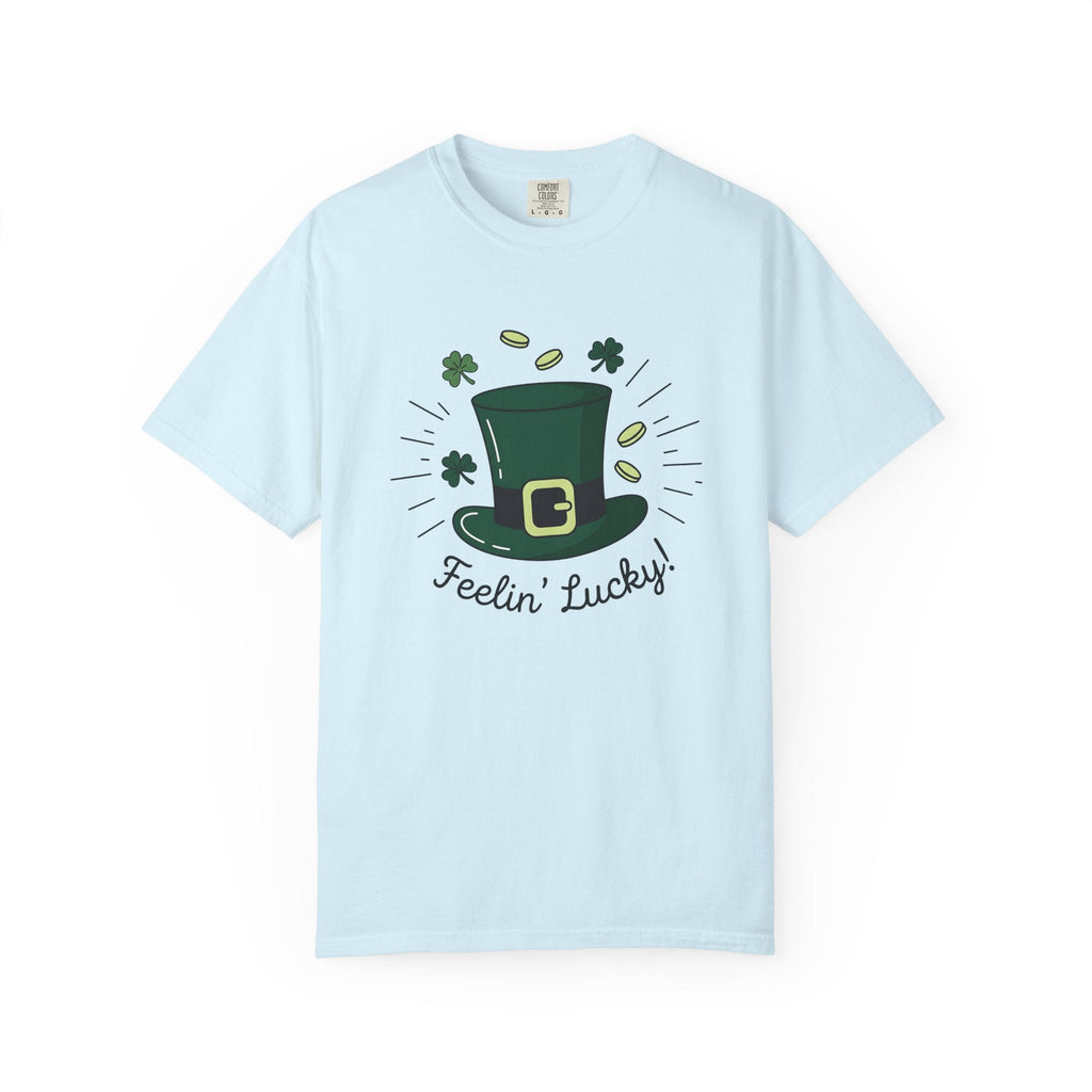 Leprechaun Hat Shirt St Patrick's Day Festival Unisex Gift Hand Drawn Tee Top