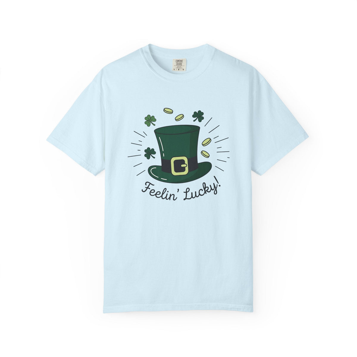 Leprechaun Hat Shirt St Patrick's Day Festival Unisex Gift Hand Drawn Tee Top