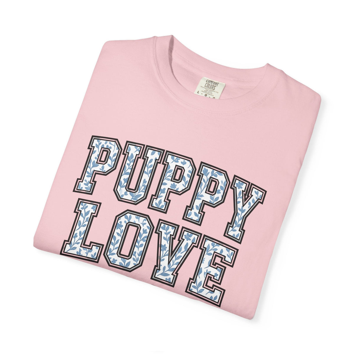 Floral Varsity Text Shirt Dog Unisex Gift Bold Tee product image 11