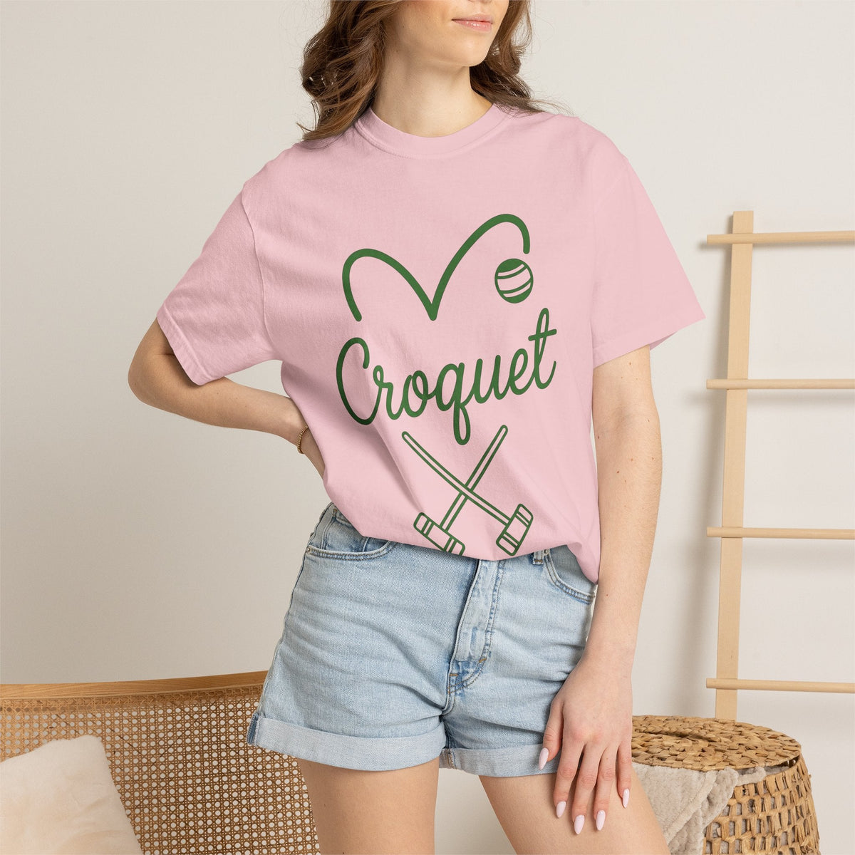 Croquet Clubs Shirt Patio Unisex Gift Modern Tee Mallet product image 12