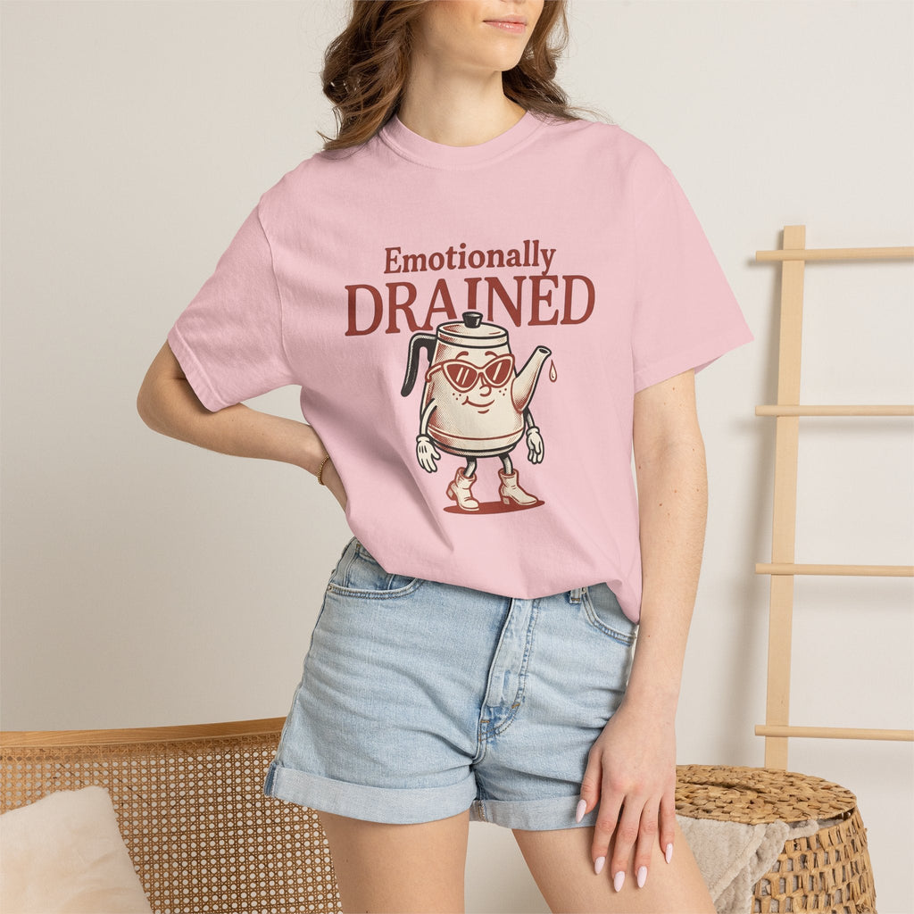 Kettle Illustration Shirt Coffee Comedy Unisex Gift Sketch Tee Teapot T-Shirt
