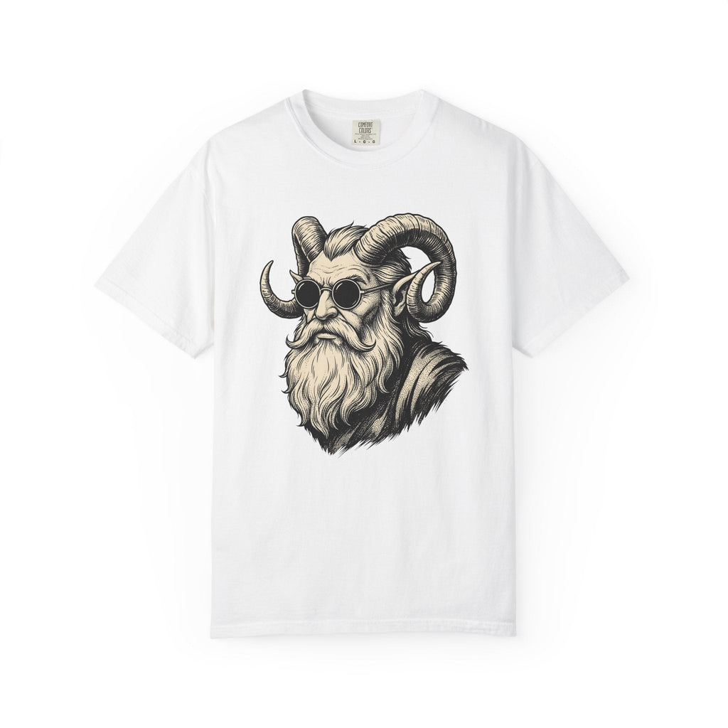 Krampus Head Shirt Christmas Gothic Unisex Gift Tattoo Tee product image 1
