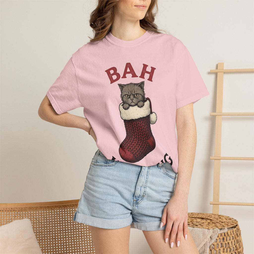 Angry Cat Sock Shirt Cat Festive Unisex Gift Retro Tee Furry Sock T-Shirt Cat