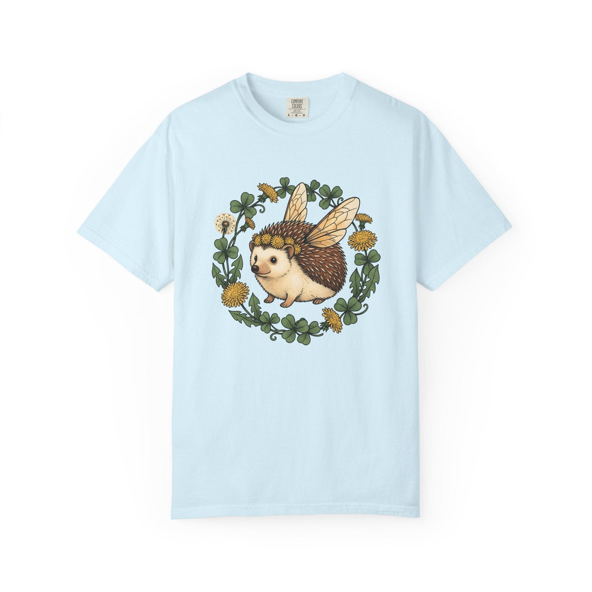 Magical Hedgehog Shirt Animals & Flowers Farmhouse Gift product image 2