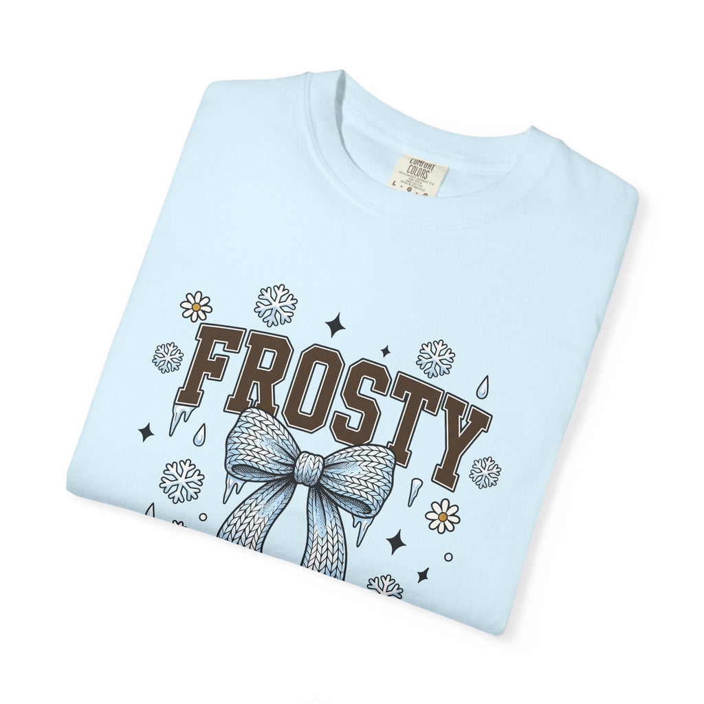 Wool Bow Shirt Winter Yuletide Unisex Gift Doodle Tee product image 8