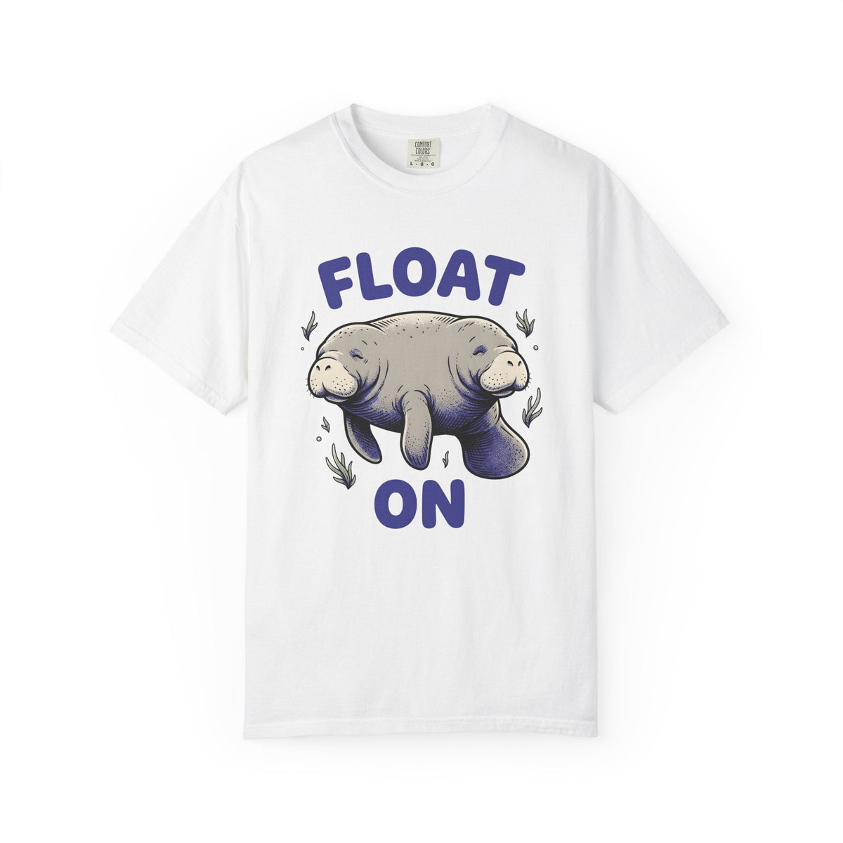Manatee Clipart Shirt Animals Sea Unisex Gift Hand Drawn product image 1