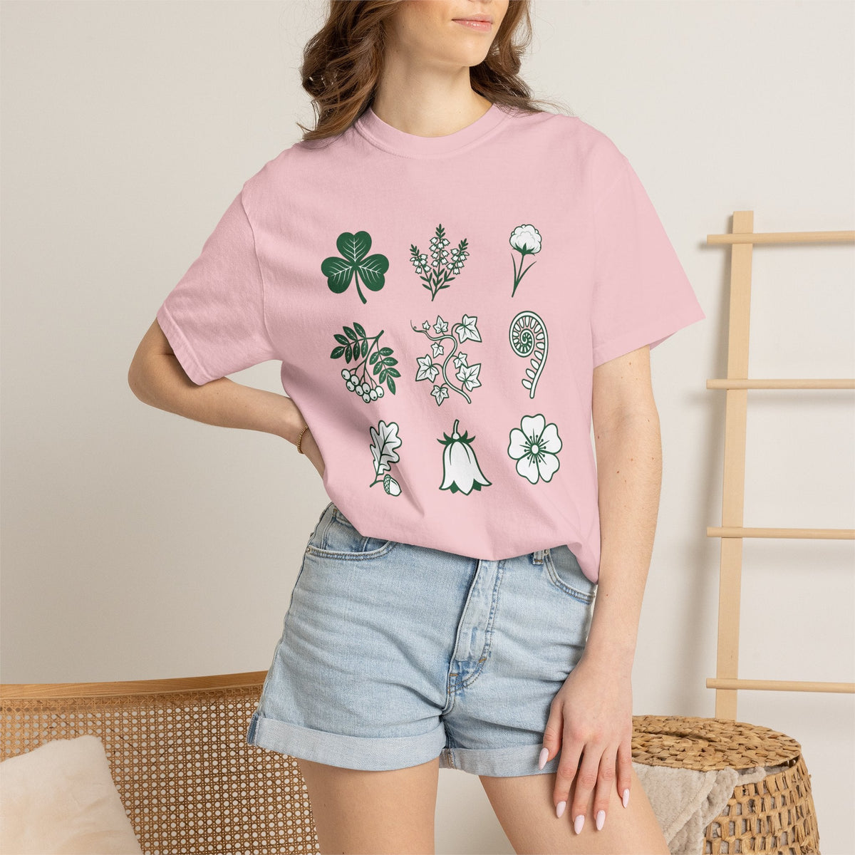 Clover Plants Shirt St. Patrick's Day Outdoors Unisex Gift product image 12