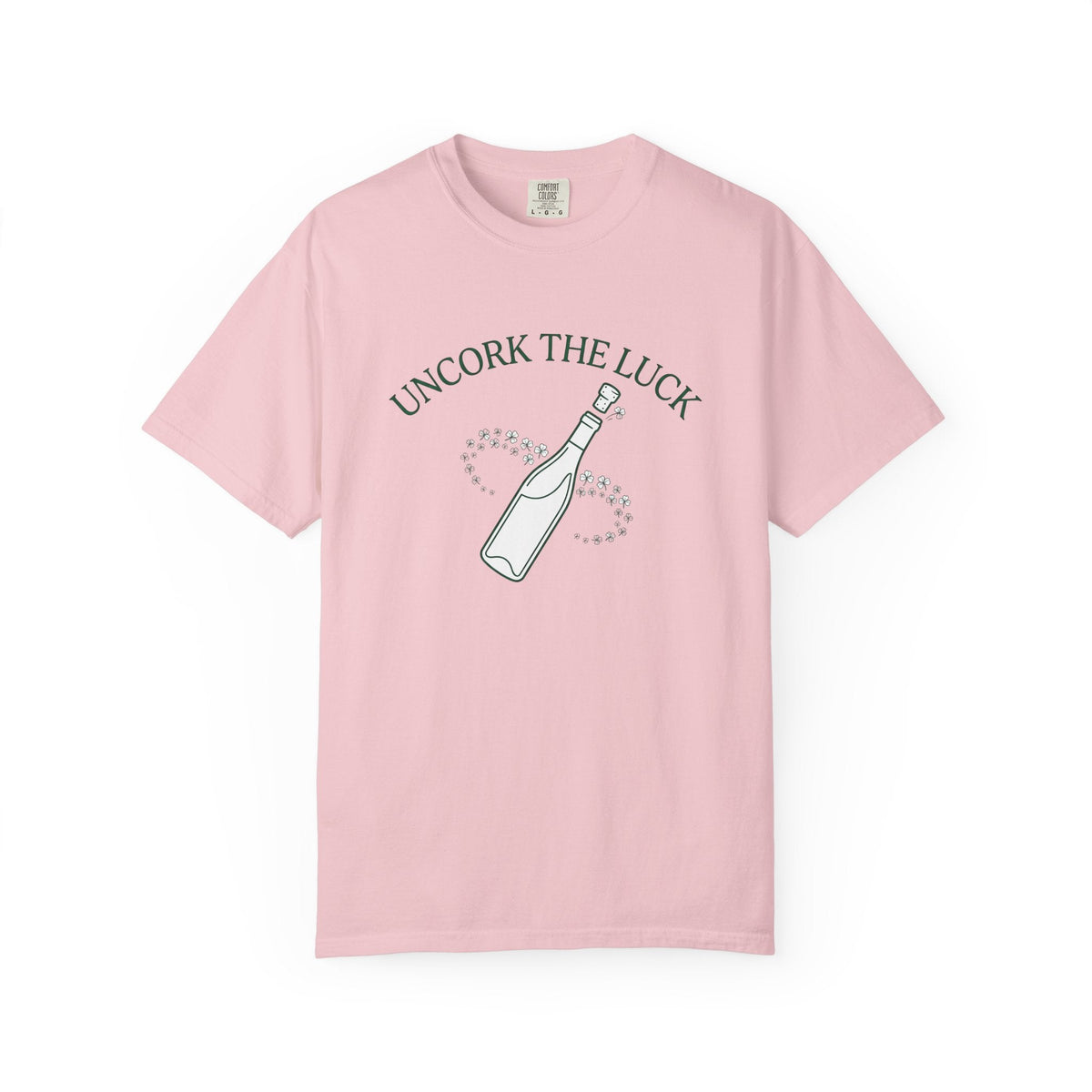 Champagne Bottle Shirt St Patrick's Day Alcohol Unisex Gift product image 3