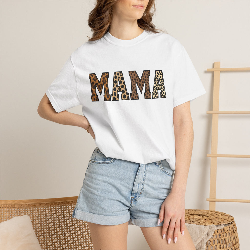Spotted Print Letters Shirt Moms Critters Gift for Women product image 6