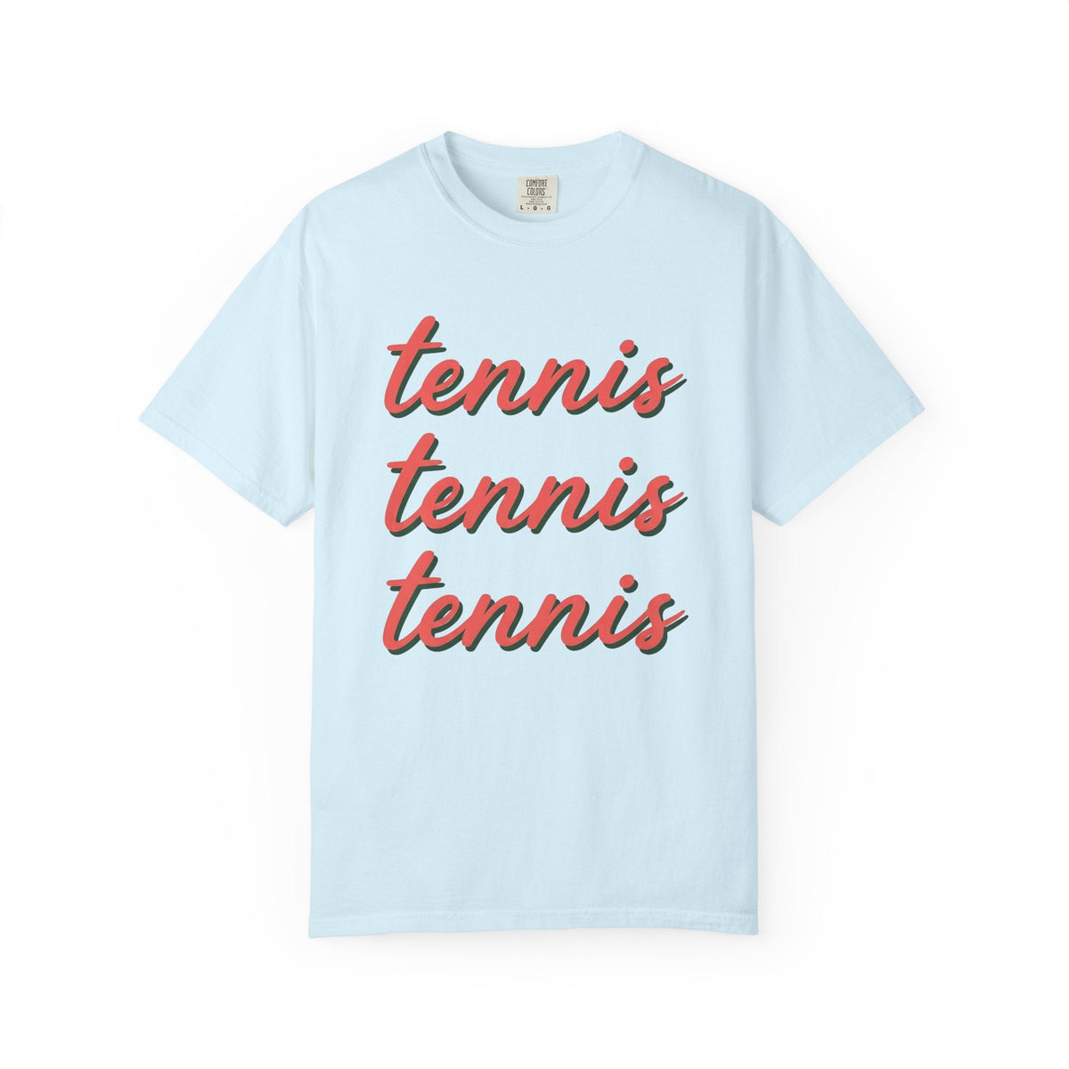 Tennis Font Shirt Player Gift Women Old School Tee product image 2