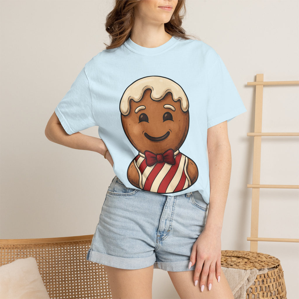 Gingerbread Man Shirt Christmas Food Unisex Gift Cute Tee product image 9
