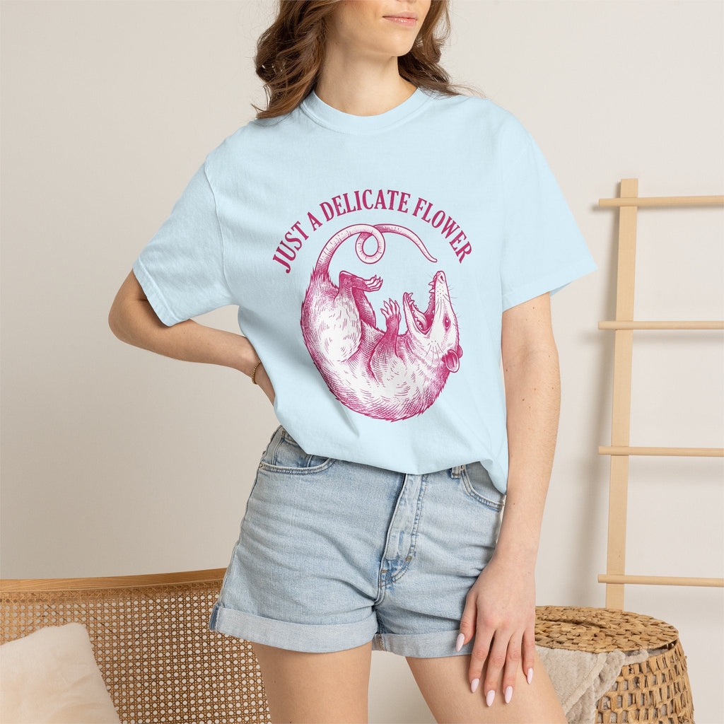 Opossum Drawing Shirt Funny Critter Unisex Gift Cartoon Tee product image 9