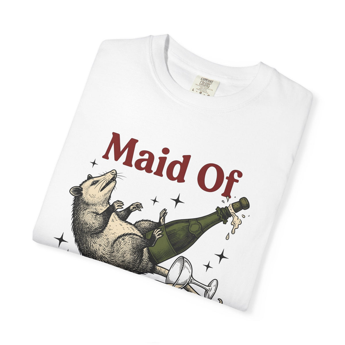 Possum Champagne Shirt Funny Wedding Unisex Gift Vintage product image 5