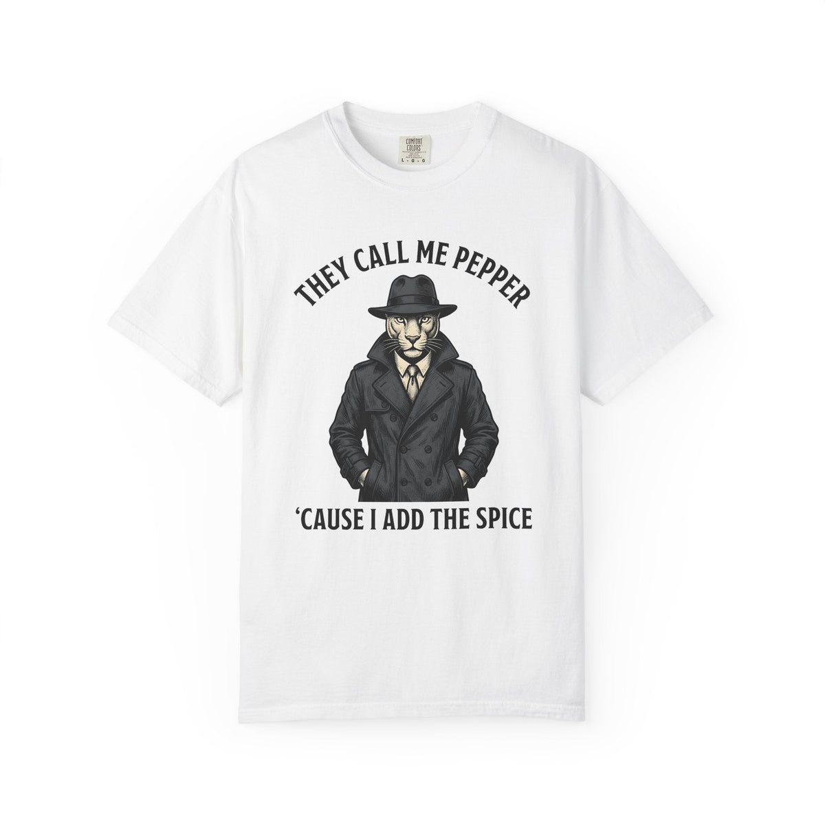 Cat Detective Shirt Animals Humor Unisex Gift Vintage Tee product image 1