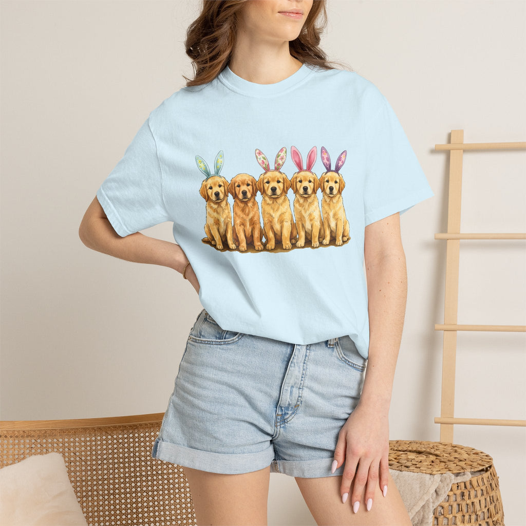 Golden Retriever Puppy Shirt Easter Companion Unisex Gift product image 9