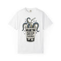 Octopus Cup Shirt Coffee Saltwater Unisex Gift Cartoon Tee Mug T-Shirt Coffee