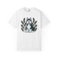 Husky Pet Shirt Dog Holidays Unisex Gift Sketch Tee product image 1