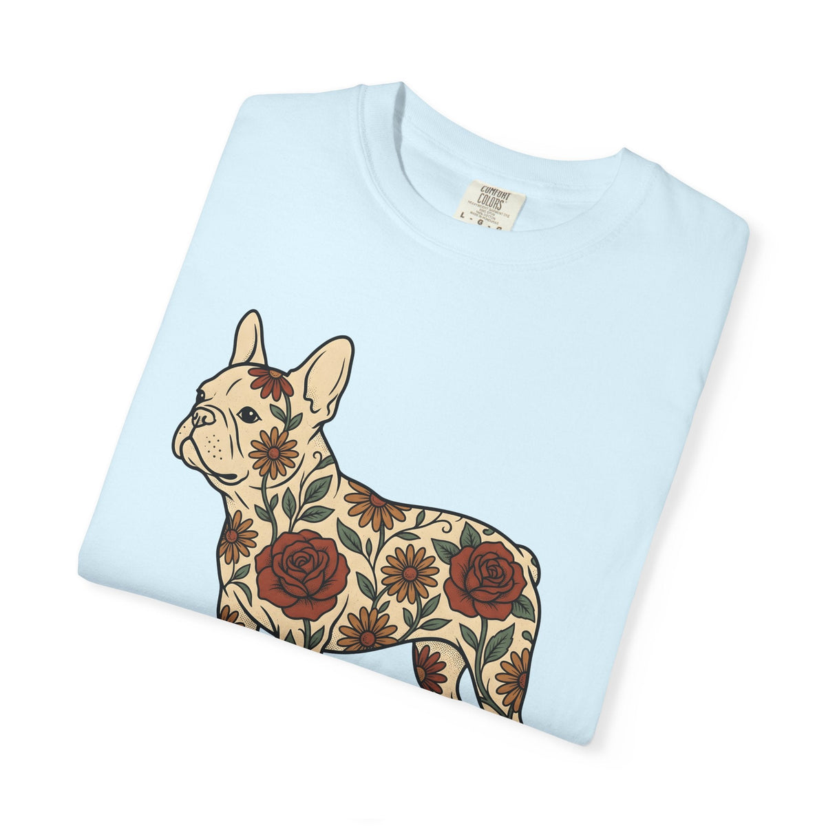 French Bulldog Shirt Dog Botanical Unisex Gift Traditional product image 8