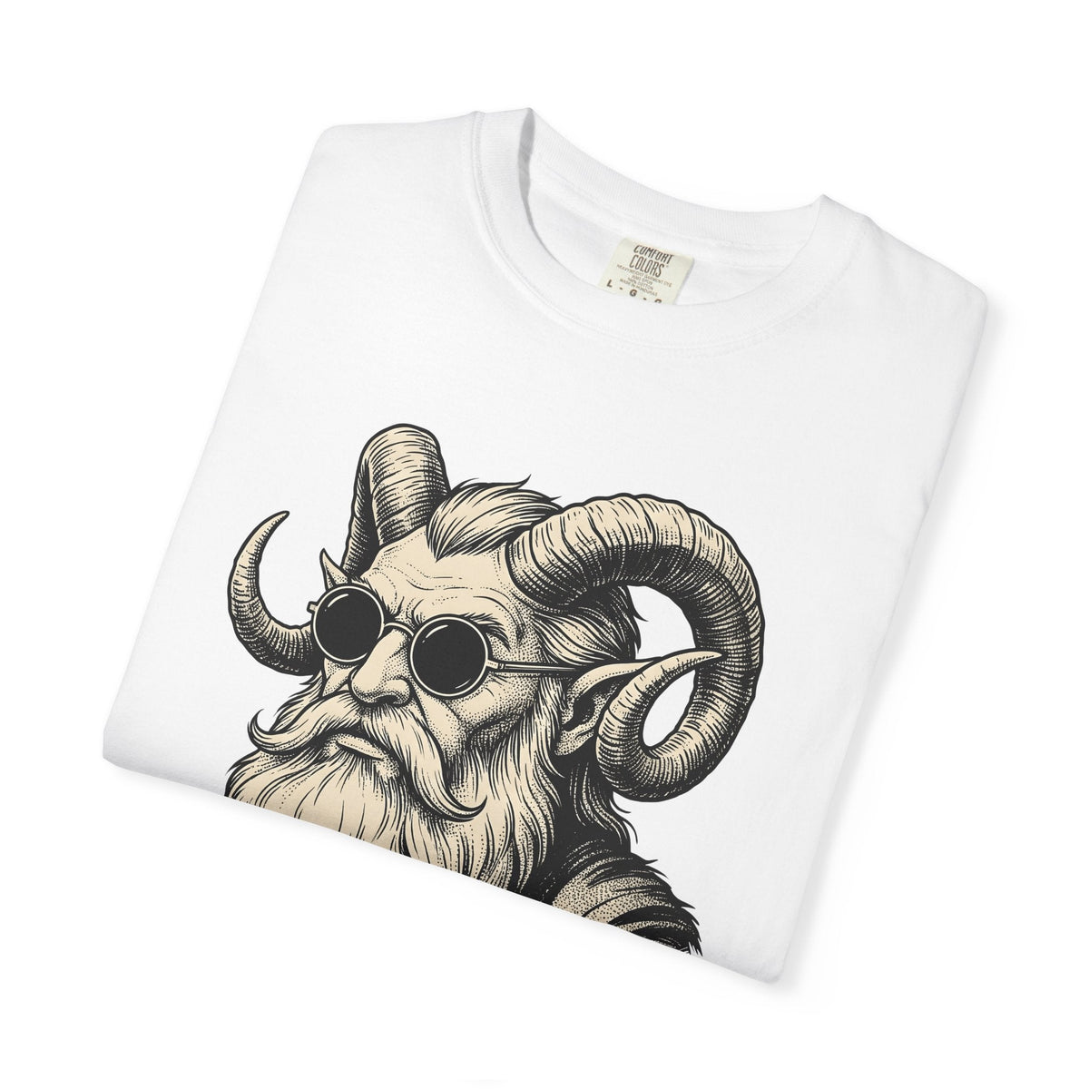 Krampus Head Shirt Christmas Gothic Unisex Gift Tattoo Tee product image 6