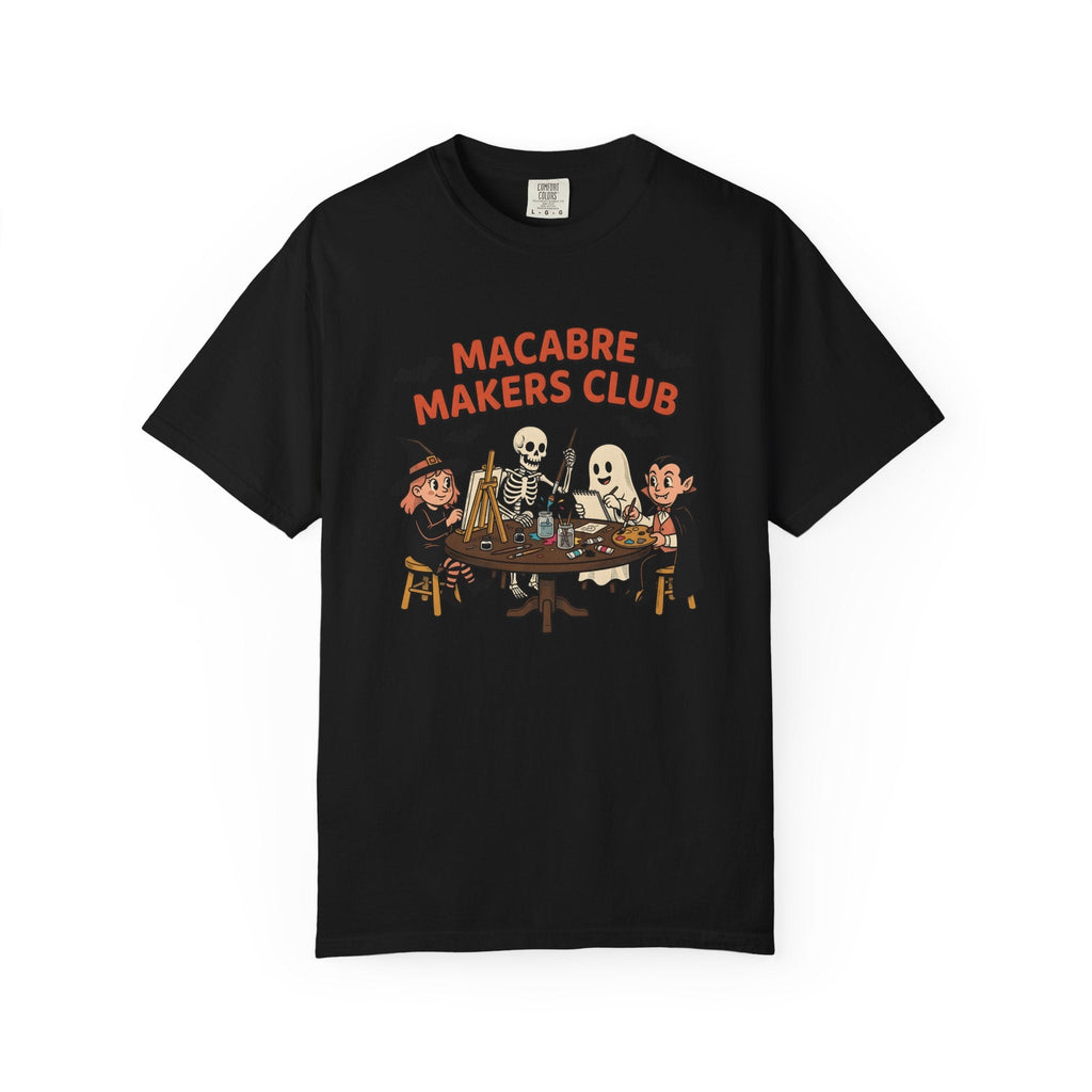 Halloween Figures Shirt Drawing Unisex Gift Doodle Tee product image 4