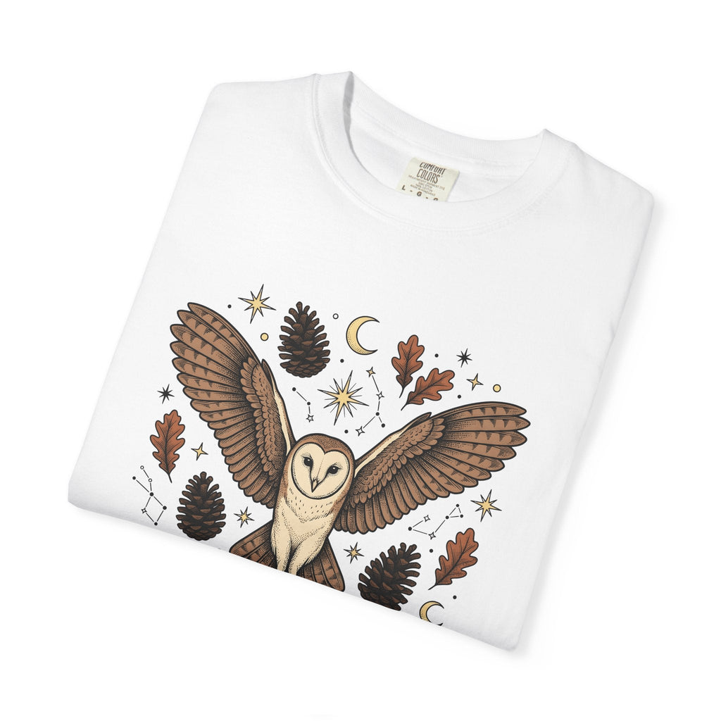 Barn Owl Shirt Animals Outdoors Unisex Gift Tribal Tee product image 5