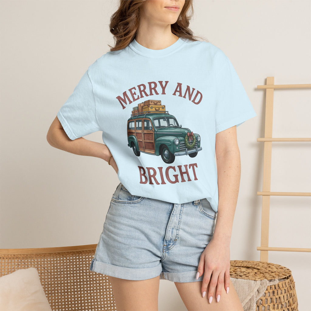 Antique Vehicle Shirt Christmas Winter Unisex Gift Line Art product image 9