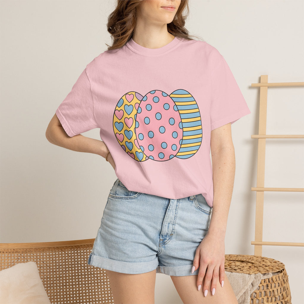 Easter Eggs Shirt Holiday Unisex Gift Cute Tee Egg T-Shirt product image 12