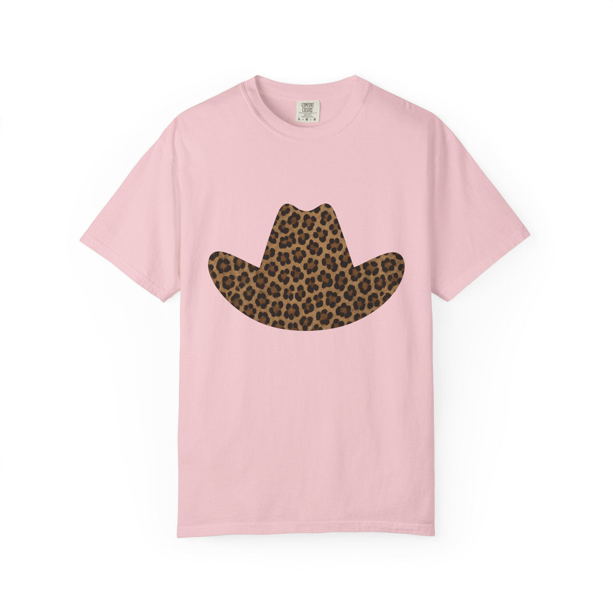 Spotted Cowboy Hat Shirt Animal Print Rustic Unisex Gift Graphic Tee Cowboy Hat