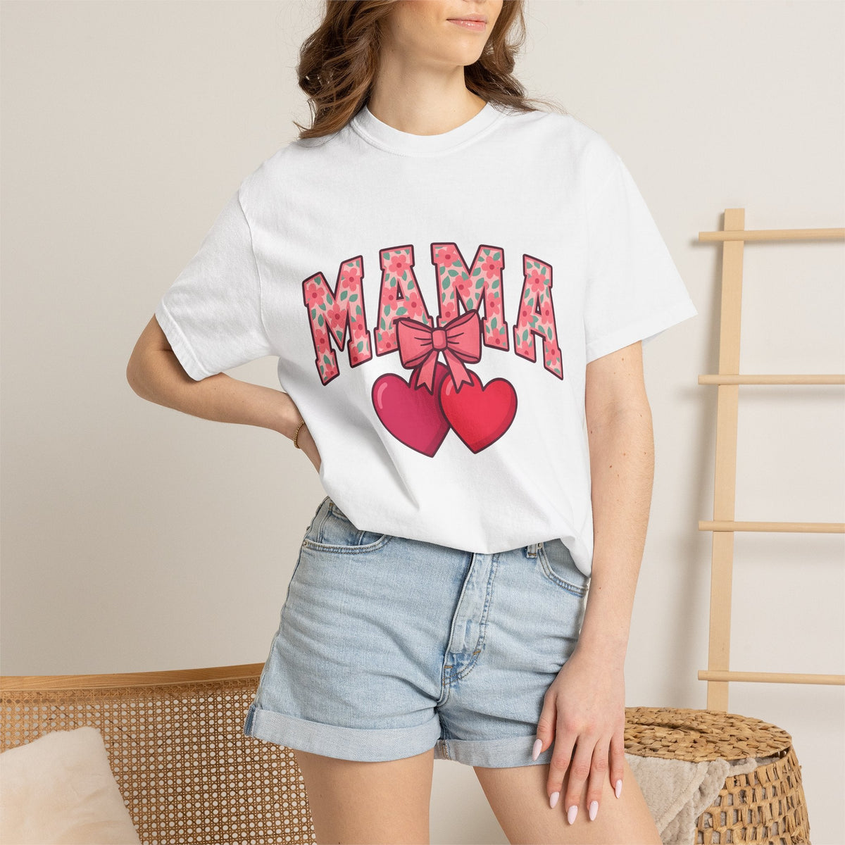 Garden Hearts Shirt Moms Kinship Gift Women Playful Tee product image 6
