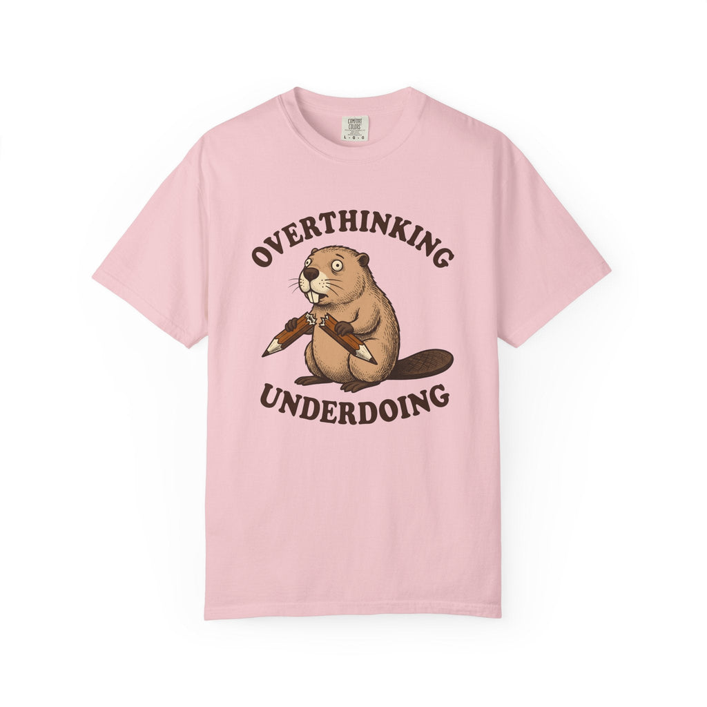 Beaver Drawing Shirt Animals Joke Unisex Gift Doodle Tee product image 3
