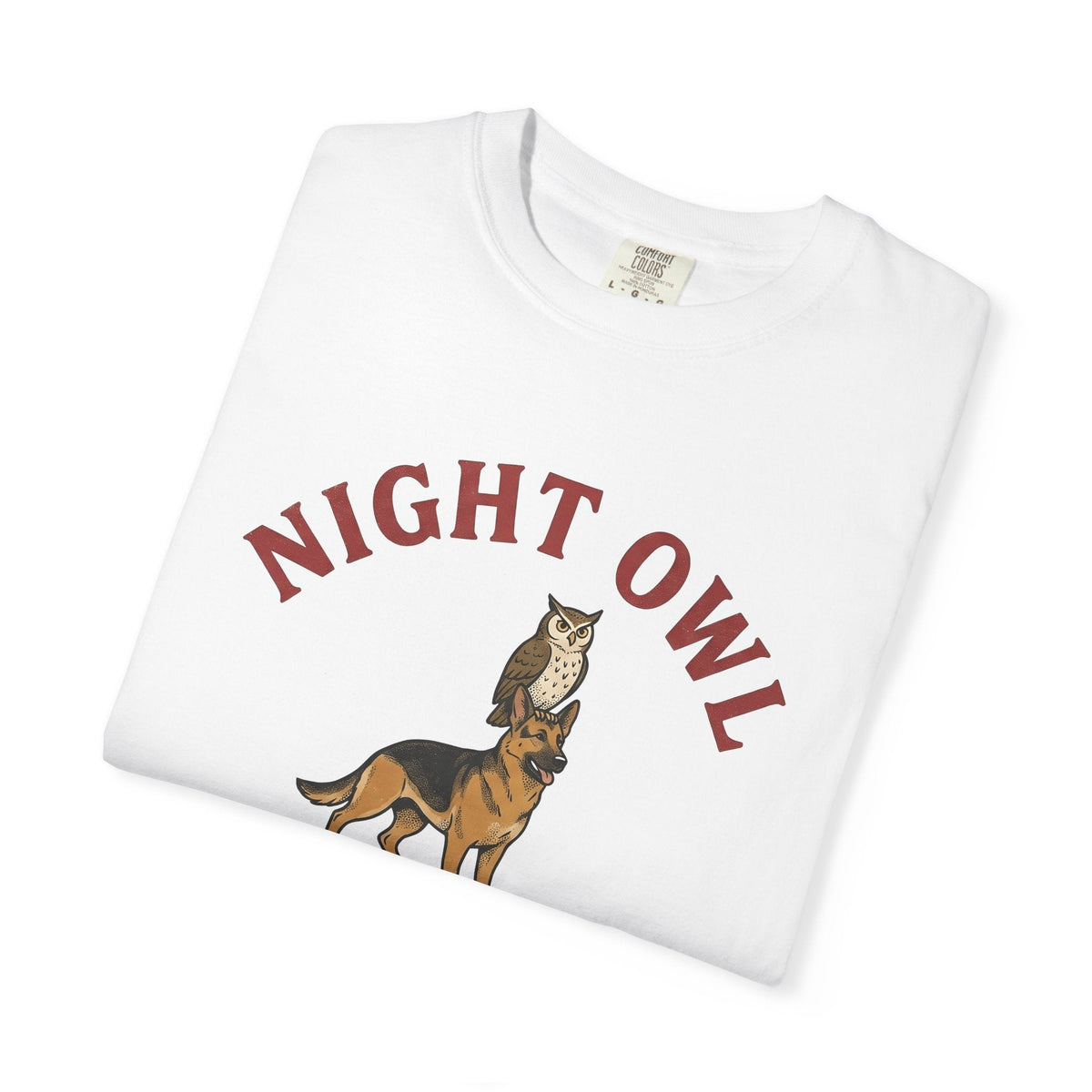 German Shepherd Owl Shirt Dog Fauna Unisex Gift Classic Tee product image 5