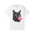 Dark Cat Shirt Funny Gift Women Pop Art Tee Black T-Shirt product image 1