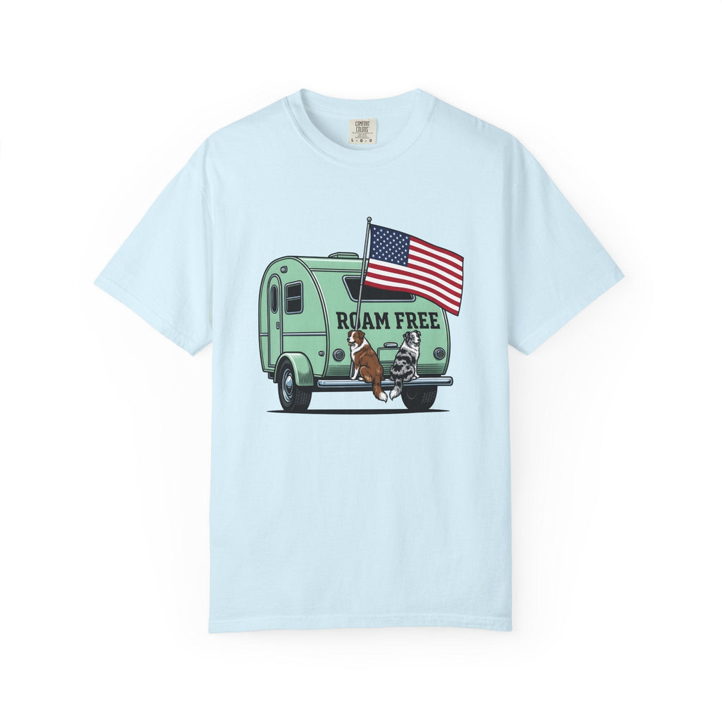 Rv Puppies Shirt 4th Of July Campfire Unisex Gift Old product image 2