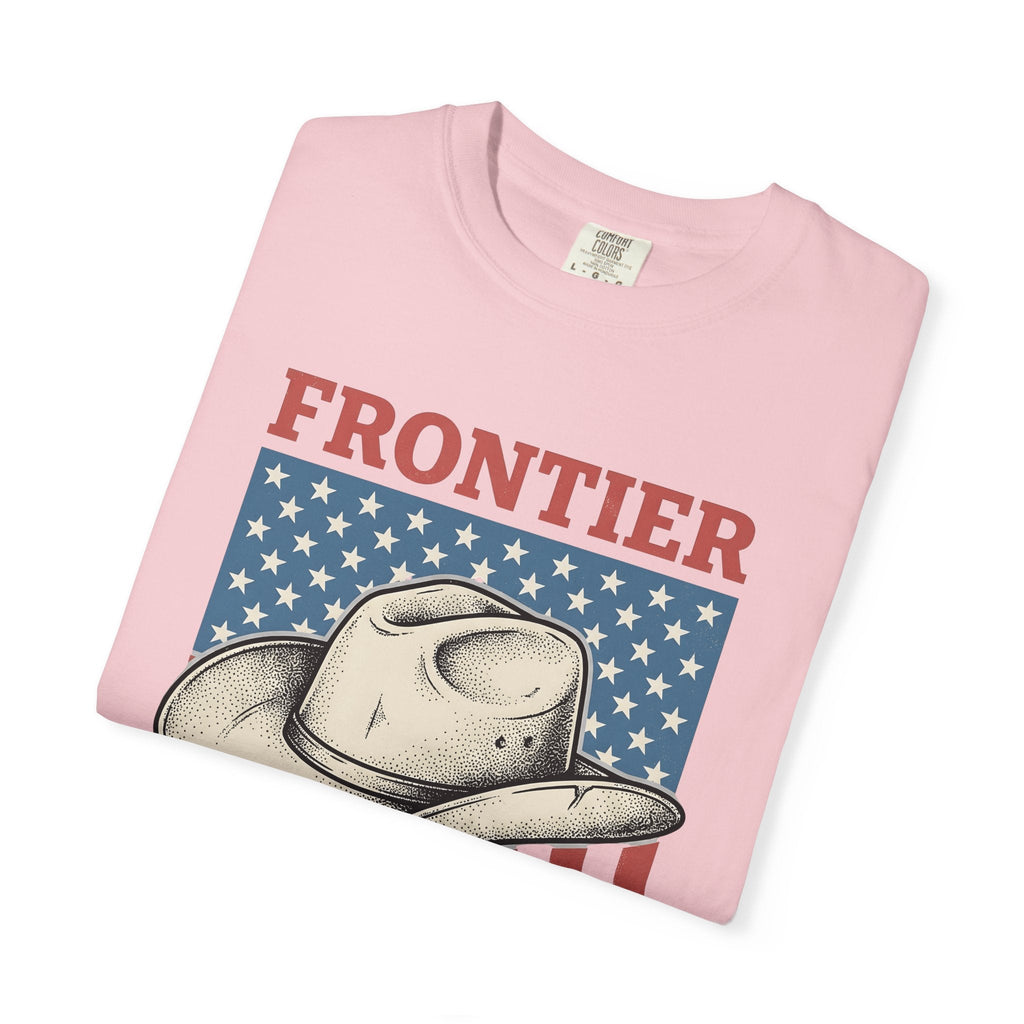 Cowboy Hat Shirt America Western Unisex Gift Vintage Tee Stetson T-Shirt Patriot