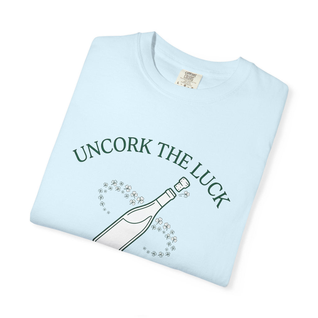 Champagne Bottle Shirt St Patrick's Day Alcohol Unisex Gift product image 8
