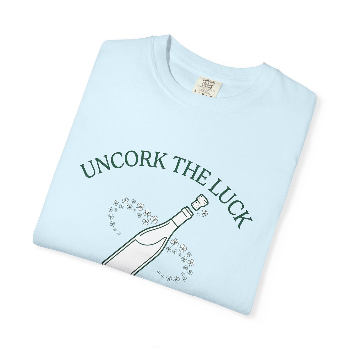 Champagne Bottle Shirt St Patrick's Day Alcohol Unisex Gift product image 8