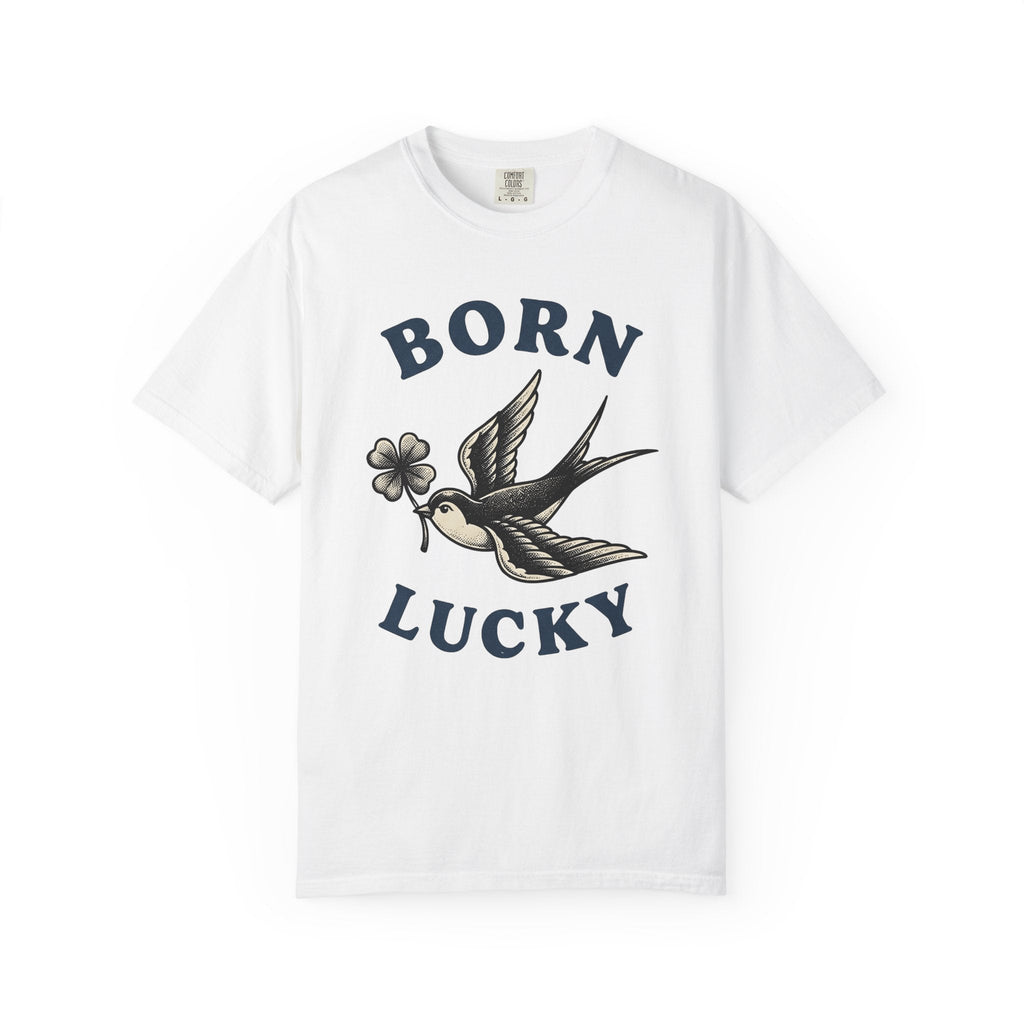 Swallow Bird Shirt St Patrick's Day Amulet Unisex Gift Hand product image 1