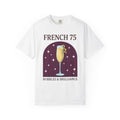 Champagne Flute Shirt Drinks Cocktail Gift Women Comic Tee product image 1