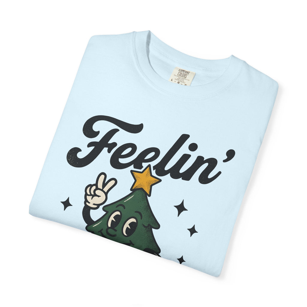 Cartoon Christmas Tree Shirt Humor Unisex Gift Vintage Tee product image 8