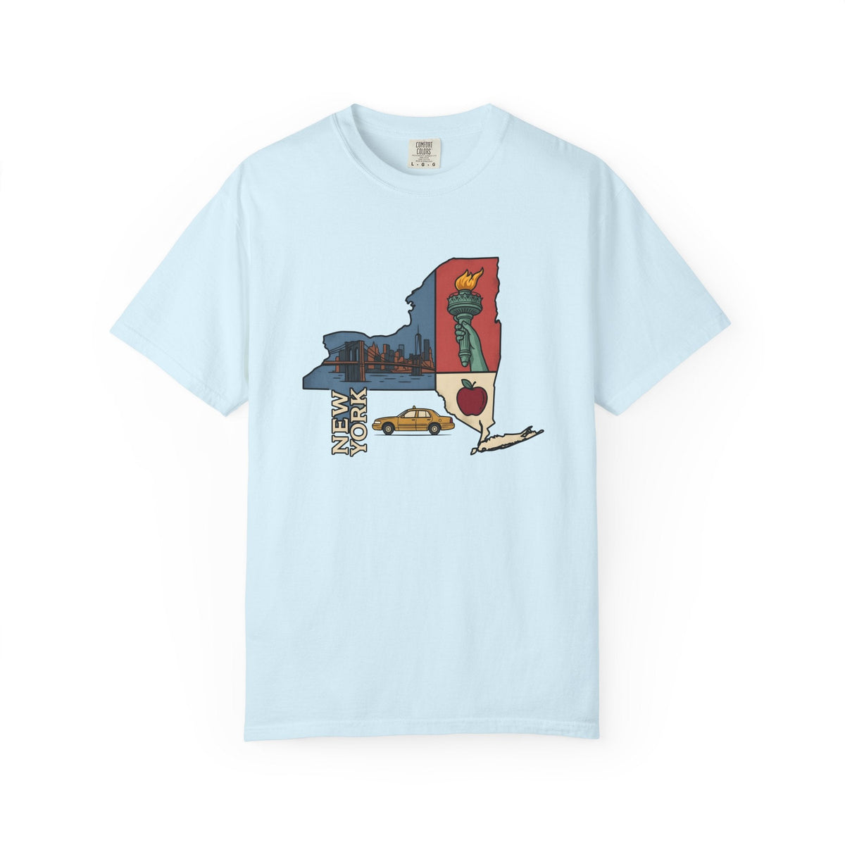 Manhattan Map Shirt New Yorker Vacation Unisex Gift Classic product image 2